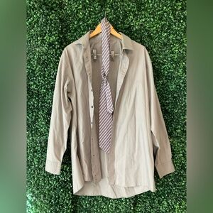 jf j.ferrar Men's Light Gray Shirt Jacket